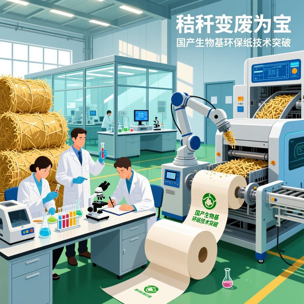 Straw Turned into Treasure! Breakthrough Achieved in Domestic Bio-based Eco-friendly Tissue Technology, Mass Production to Start by the End of the Year